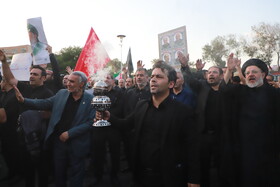 اجتماع ضد صهیونی دستجات و هیئات حسینی در تبریز