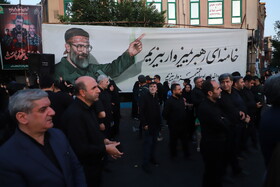 اجتماع ضد صهیونی دستجات و هیئات حسینی در تبریز