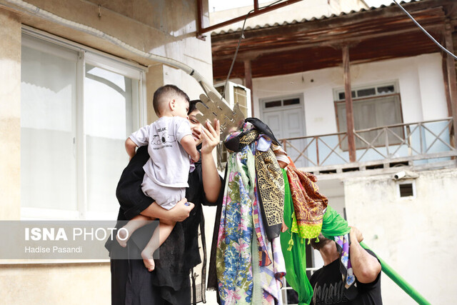آیین سنتی «علم گردش» در روستای کفشگیری - گلستان