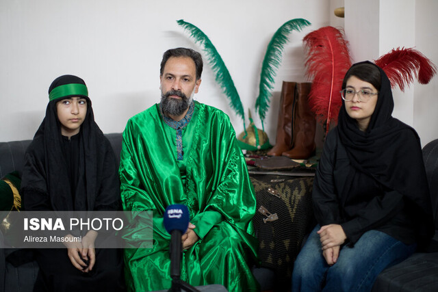 حضور دختران تعزیه را گرم تر می‌کند