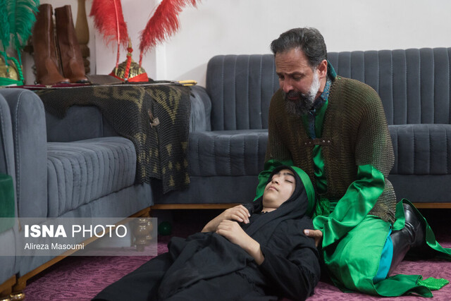 حضور دختران تعزیه را گرم تر میکند