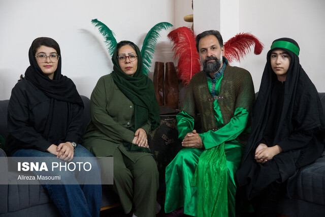 حضور دختران تعزیه را گرم تر می‌کند