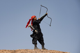 بزرگترین تعزیه میدانی کشور در صحرا رود