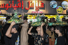 عزاداری شب هشتم محرم - شهرک عرب‌ها مشهد