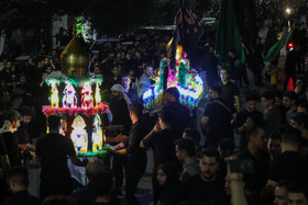 آیین حجله گردانی حضرت قاسم (ع) - یزد