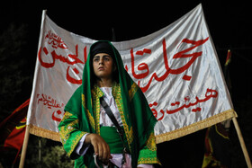 آیین حجله گردانی حضرت قاسم (ع) - یزد