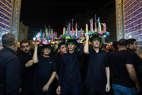 عزاداری شب هشتم محرم در حسینیه نجفی‌ها - مشهد