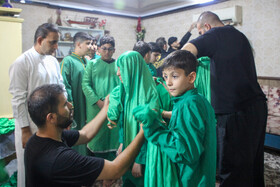 شب هشتم محرم هیات عراقی های مقیم کیش