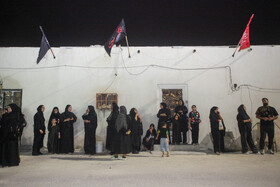 شب هشتم محرم هیات عراقی های مقیم کیش