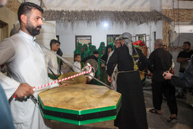 شب هشتم محرم هیات عراقی های مقیم کیش