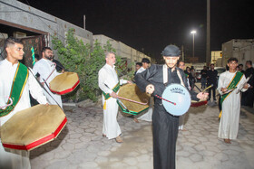 شب هشتم محرم هیات عراقی های مقیم کیش