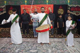 شب هشتم محرم هیات عراقی های مقیم کیش