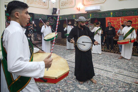 شب هشتم محرم هیات عراقی های مقیم کیش