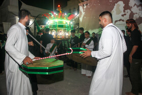 شب هشتم محرم هیات عراقی های مقیم کیش