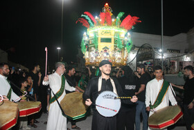 شب هشتم محرم هیات عراقی های مقیم کیش