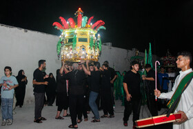 شب هشتم محرم هیات عراقی های مقیم کیش