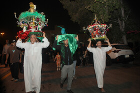 شب هشتم محرم هیات عراقی های مقیم کیش