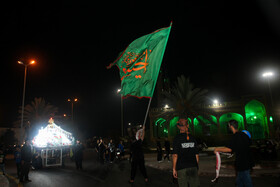 شب هشتم محرم هیات عراقی های مقیم کیش