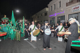 شب هشتم محرم هیات عراقی های مقیم کیش