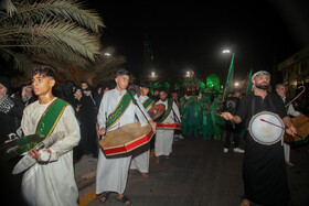 شب هشتم محرم هیات عراقی های مقیم کیش