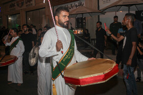 شب هشتم محرم هیات عراقی های مقیم کیش