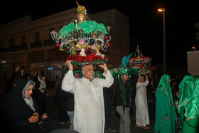 شب هشتم محرم هیات عراقی های مقیم کیش