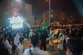 شب هشتم محرم هیات عراقی های مقیم کیش