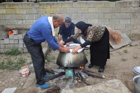 آیین اطعام دهی ماه محرم روستاهای سوادکوه-مازندران