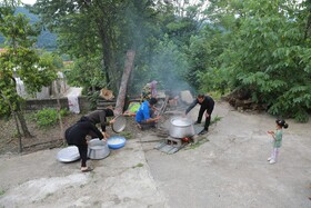 آیین اطعام دهی ماه محرم روستاهای سوادکوه-مازندران