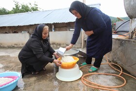 آیین اطعام دهی ماه محرم روستاهای سوادکوه-مازندران