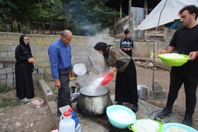 آیین اطعام دهی ماه محرم روستاهای سوادکوه-مازندران