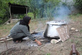 آیین اطعام دهی ماه محرم روستاهای سوادکوه-مازندران