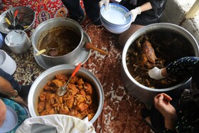آیین اطعام دهی ماه محرم روستاهای سوادکوه-مازندران