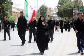 راهپیمایی جمعه خشم و نصر در کرمانشاه برگزار شد