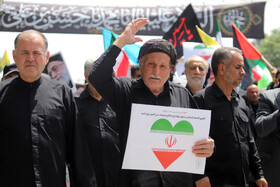 راهپیمایی جمعه خشم و نصر در کرمانشاه برگزار شد