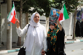 راهپیمایی جمعه خشم و نصر در کرمانشاه برگزار شد