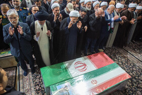 تشییع پیکر سرلشگر محمد سعید ایزدی و جانباز شهید محمد آقازیارتی - قم