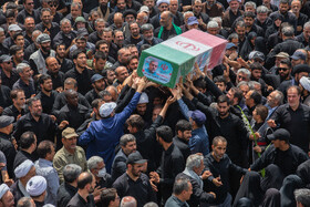 تشییع پیکر سرلشگر محمد سعید ایزدی و جانباز شهید محمد آقازیارتی - قم