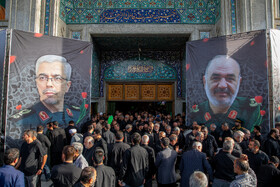 مراسم یادبود شهید سرلشکر حسین سلامی