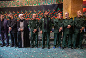 مراسم یادبود شهید سرلشکر حسین سلامی
