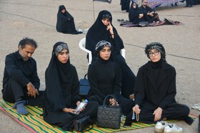 آیین عزاداری در صحرا _ سمنان
