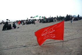 آیین عزاداری در صحرا _ سمنان