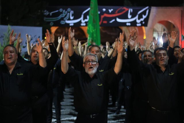 گردهمایی هیئتهای مذهبی کرمان برگزار شد + عکس