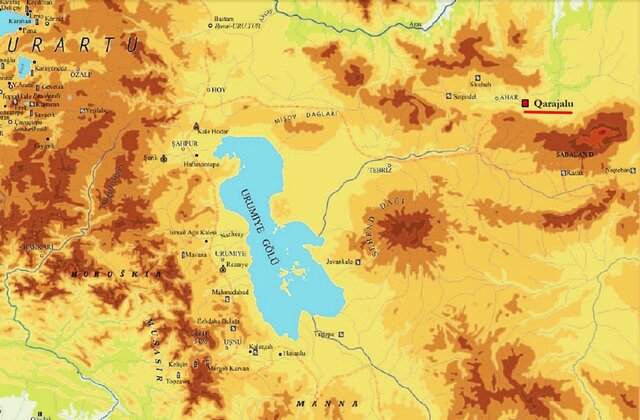 کشف یک مدرک تازه از «اورارتو»ها در شرق دریاچه ارومیه + عکس