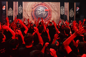 عزاداری شب تاسوعا در هیئت انصارالحسین(ع) - اصفهان