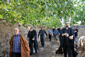آیین سنتی جغجغه‌زنی در روستای انجدان اراک