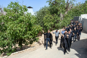 آیین سنتی جغجغه‌زنی در روستای انجدان اراک