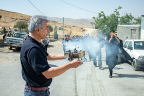 آیین سنتی جغجغه‌زنی در روستای انجدان اراک