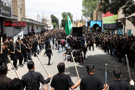 عزاداری تاسوعای حسینی در شهرستان اهر