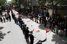 عزاداری تاسوعای حسینی در شهرستان اهر